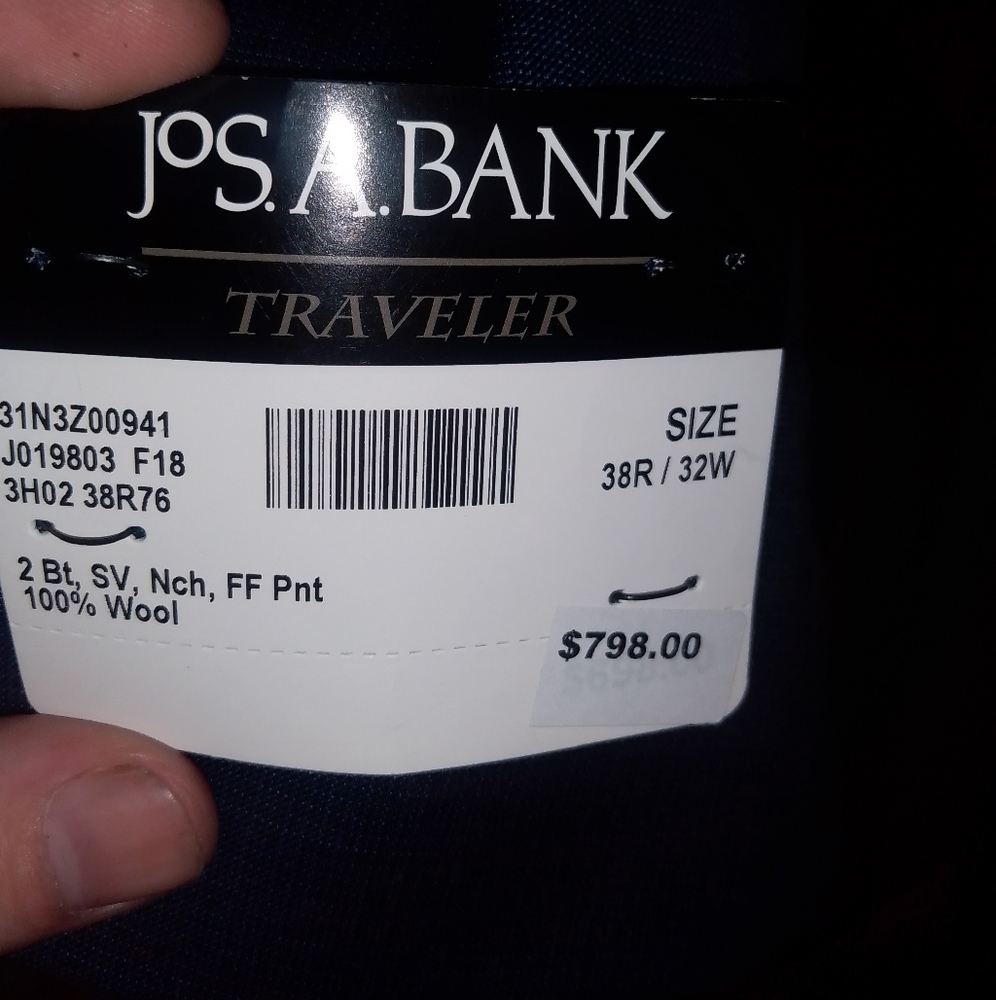 Jos. A Banks Travelers Suit